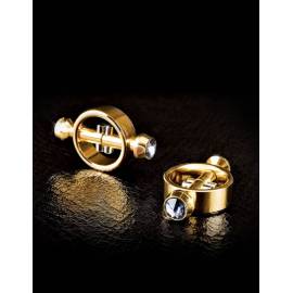 FF GOLD MAGNETIC NIPPLE CLAMPS