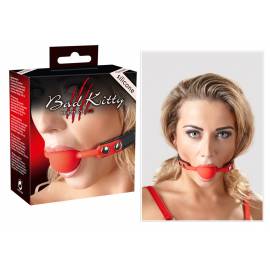 Bad Kitty Red Gag Silicone