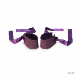 Etherea Silk Cuffs Purple