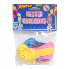 X-Rated Pecker Balloons 8 pc