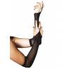 Fishnet Arm Warmers, black, O/S