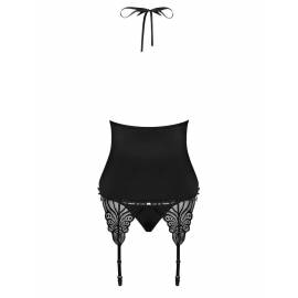 828-COR-1 corset & thong  S/M
