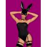 Bunny costume L/XL black