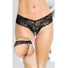 Thongs 2440 - black    S/M