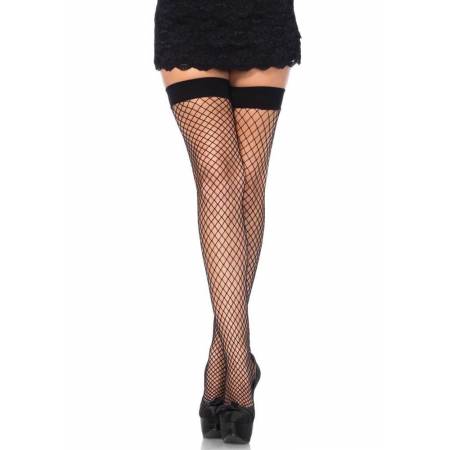 Lycra Industrial Net Thigh Highs
