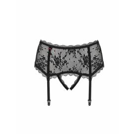 Behindy garter belt black  S/M