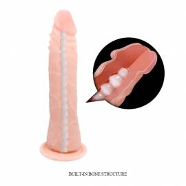 Solid bendable Dong, Suction base, TPR Material, Available Color: Fresh