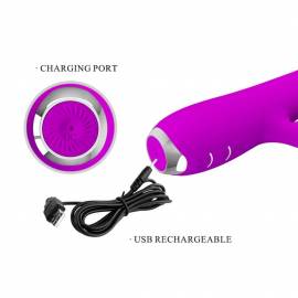 12 functions of vibration3 functions of  flickeringsiliconeUSB rechargeable
