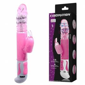 Fascination Bunny Vibrator Pink 2