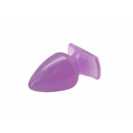 Charmly Soft & Smooth Middle Size Butt Plug Purple