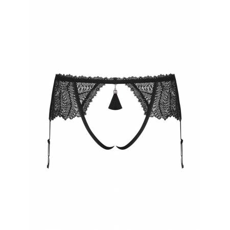 Romanesa crotchless garter belt L/XL