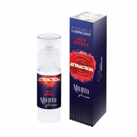 LUBRICANT ATTRACTION HEAT MOJITO 50 ML LUBRICANT ATTRACTION HEAT MOJITO 50 ML