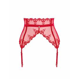 Lonesia garter belt red  S/M