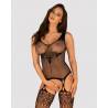 Bodystocking G323 black  S/M/L