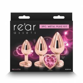 Rear Assets - Trainer Kit - Rose Gold - Pink Heart