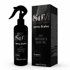 StiVi - spray & play, 2in1 Massage & Glide Gel 100ml