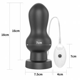 7 King Sized Vibrating Anal Rammer"