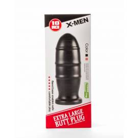 X-Men 10 Extra Large Butt Plug Black I"
