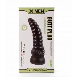 X-Men 10.9 Extra Large Butt Plug Black"