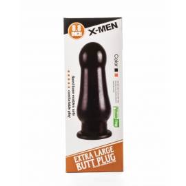 X-Men 8.8 Extra Large Butt Plug Black"