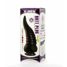 X-Men 8 Butt Plug Black"