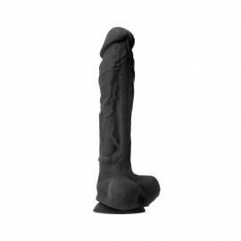 Colours - Pleasures - 10 Dildo - Black"