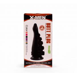 X-MEN 7 Butt Plug Black"