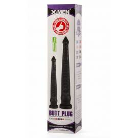 X-Men 12.6 Butt Plug PVC Black"