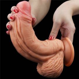10 Dual-Layered Silicone Cock"