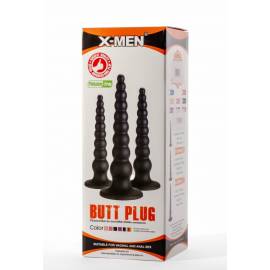 X-Men 11.81 Butt Plug Black L"