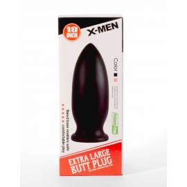 X-MEN 10 Extra Large Butt Plug Black"
