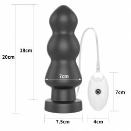 7.8 King Sized Vibrating Anal Rigger"