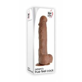ADAM'S TRUE FEEL COCK 7",Close your eyes - it feels so real. Dual density material is soft to touch