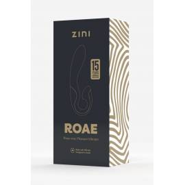 Zini Roae SE Three-way Pleasure Vibrator Black Gold