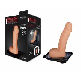 ERECTION ASSISTANT 8.5 HOLLOW STRAP-ON"
