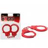SEX EXTRA - METAL CUFFS RED
