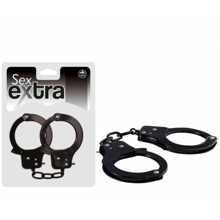 SEX EXTRA - METAL CUFFS BLACK