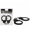 SEX EXTRA - METAL CUFFS BLACK
