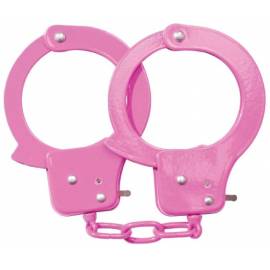 SEX EXTRA - METAL CUFFS PINK