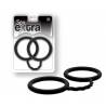 SEX EXTRA - SILICONE CUFFS BLACK