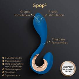 Gpop2 - Indigo Blue
