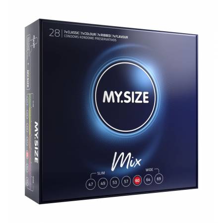 MY SIZE MIX Condoms 60 mm (28 pieces)