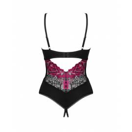 Rosenty crotchless teddy   XS/S