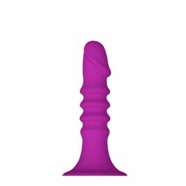 Dream Toys Ribbed Plug With Suction Cup