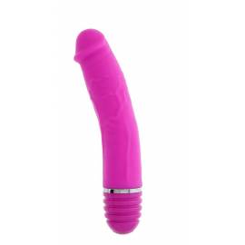 Purrfect Silicone Vibrator 6 inch Pink