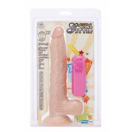 G-Girl Style 9 inch Vibrating Dong