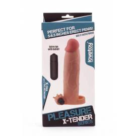 Pleasure X-Tender Vibrating Penis Sleeve  6