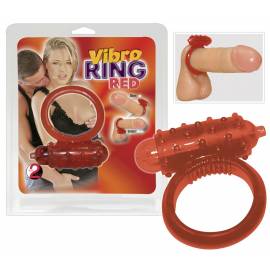 Vibro Ring Red Silicone
