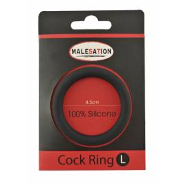 Malesation Silicone Cock Ring Black L