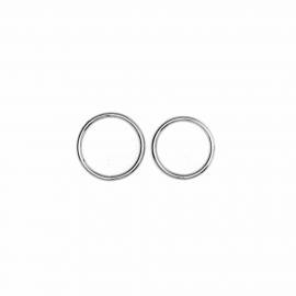 Cock Rings Silver (Diameters : 3, 3,5 cm)